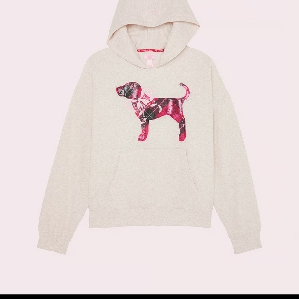 Pink Dog Graphic Hoodie for Pets